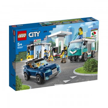LEGO® City Great Vehicles - Statie de service (60257)